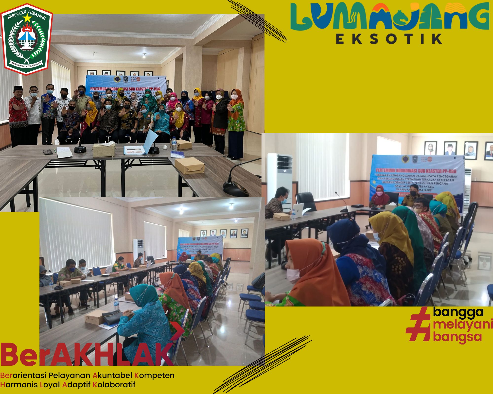 Koordinasi Sub Klaster PP –KBG