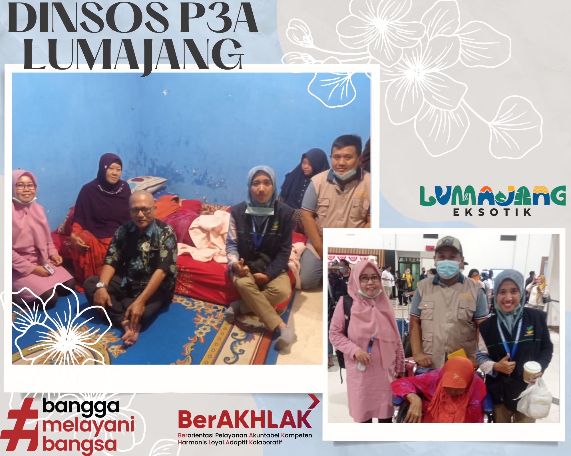 PEMULANGAN LANSIA TERLANTAR DARI PALU , SULAWESI TENGAH