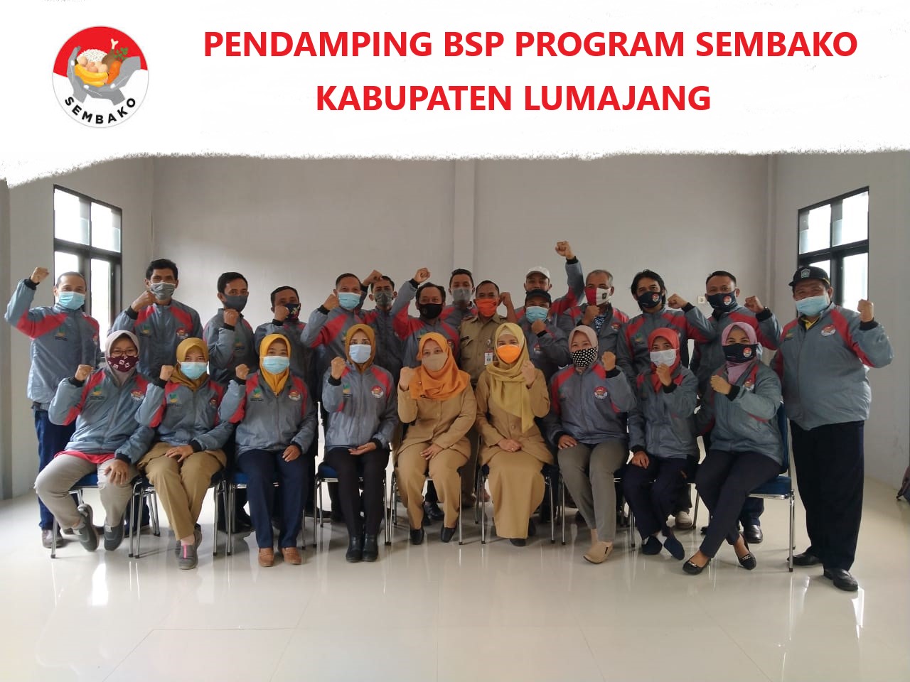 koordinasi PBSP (Pendamping Bantuan Sosial Pangan) Program Sembako