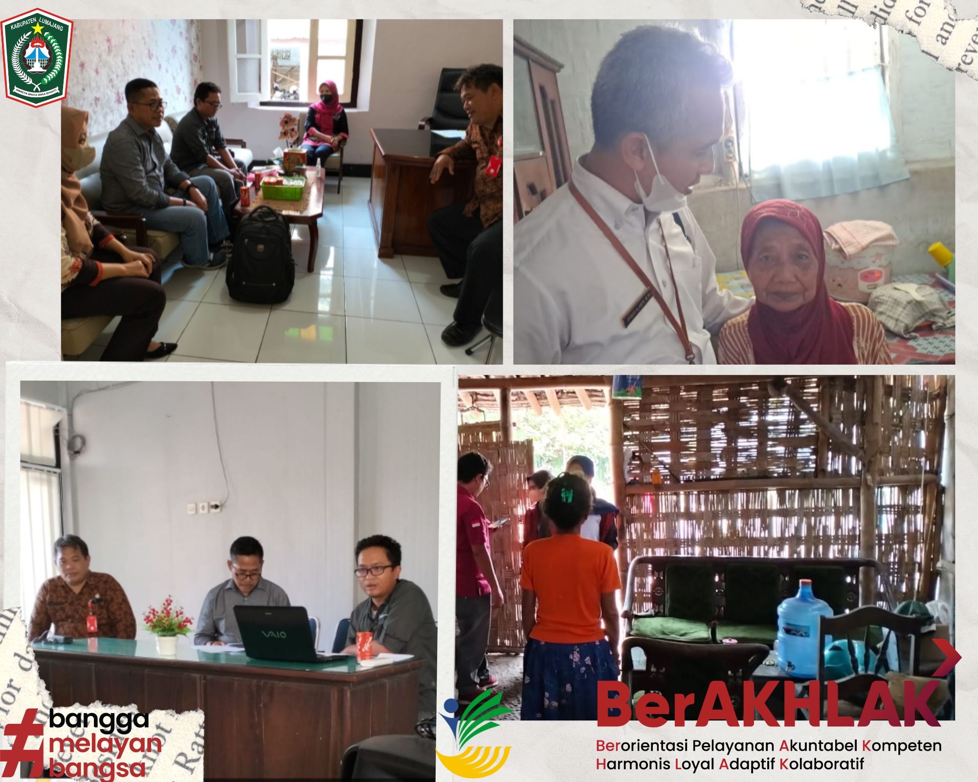 TIM KEMENSOS RI SIAP:  ASESMENT DAN VALIDASI CALON KPM RS RTLH DENGAN ALOKASI USULAN 163 KPM